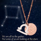 Women Constellations Pendant Necklace,  Libra