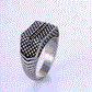 Men's Signet Ring Reptile - KINGKA Jewelry
