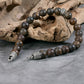Men's Beaded Bracelet with Stones, Woven Clasp - KINGKA Jewelry