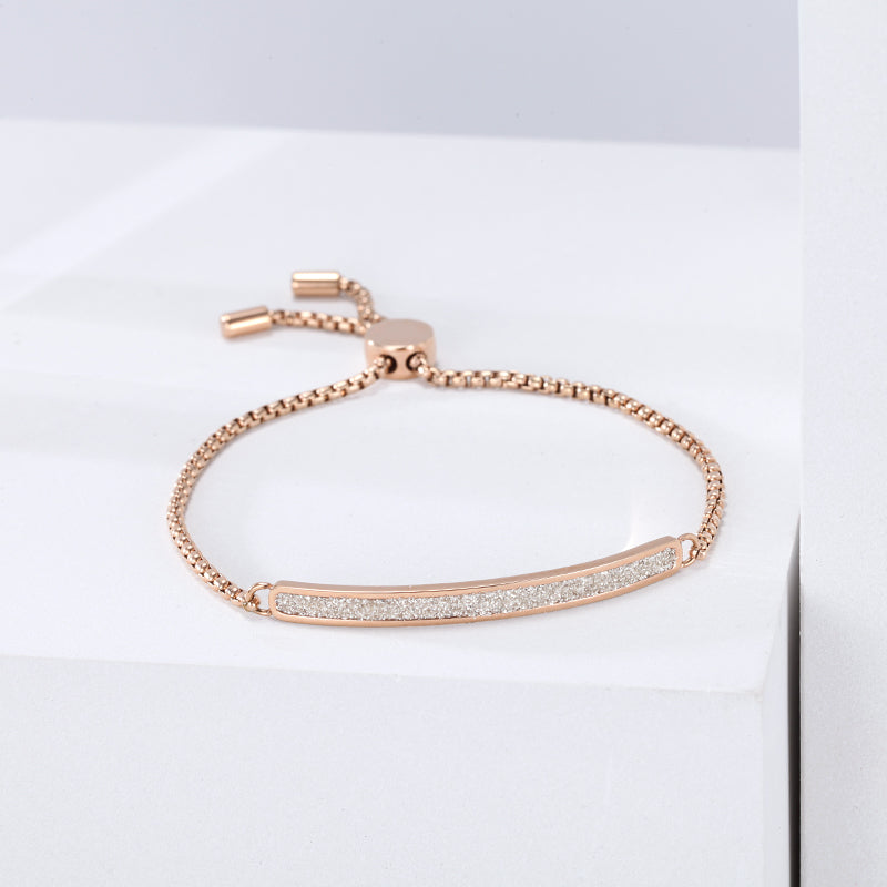 Women Chain Bracelet Linear Stardust - KINGKA Jewelry