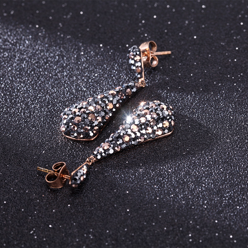 Women Earrings Crystal Drop - KINGKA Jewelry
