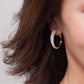 Women Earrings Stardust Hoop - KINGKA Jewelry