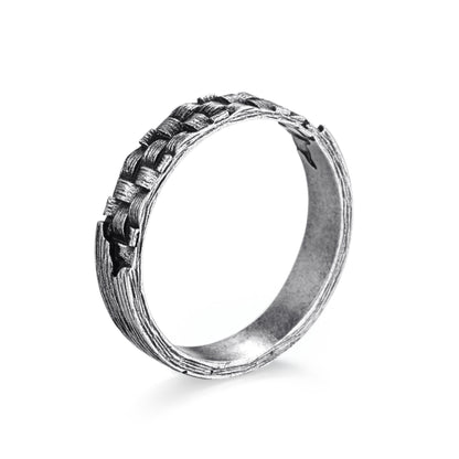925 Silver Band Ring - KINGKA Jewelry