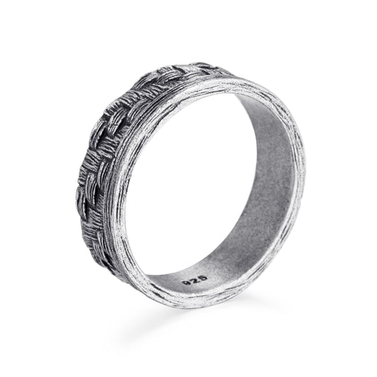 925 Silver Band Ring - KINGKA Jewelry