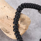 Men's Wristband with Abacus Onyx, Reptile Cube - KINGKA Jewelry