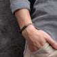 Men's Beaded Cable Chain Bracelet - KINGKA Jewelry