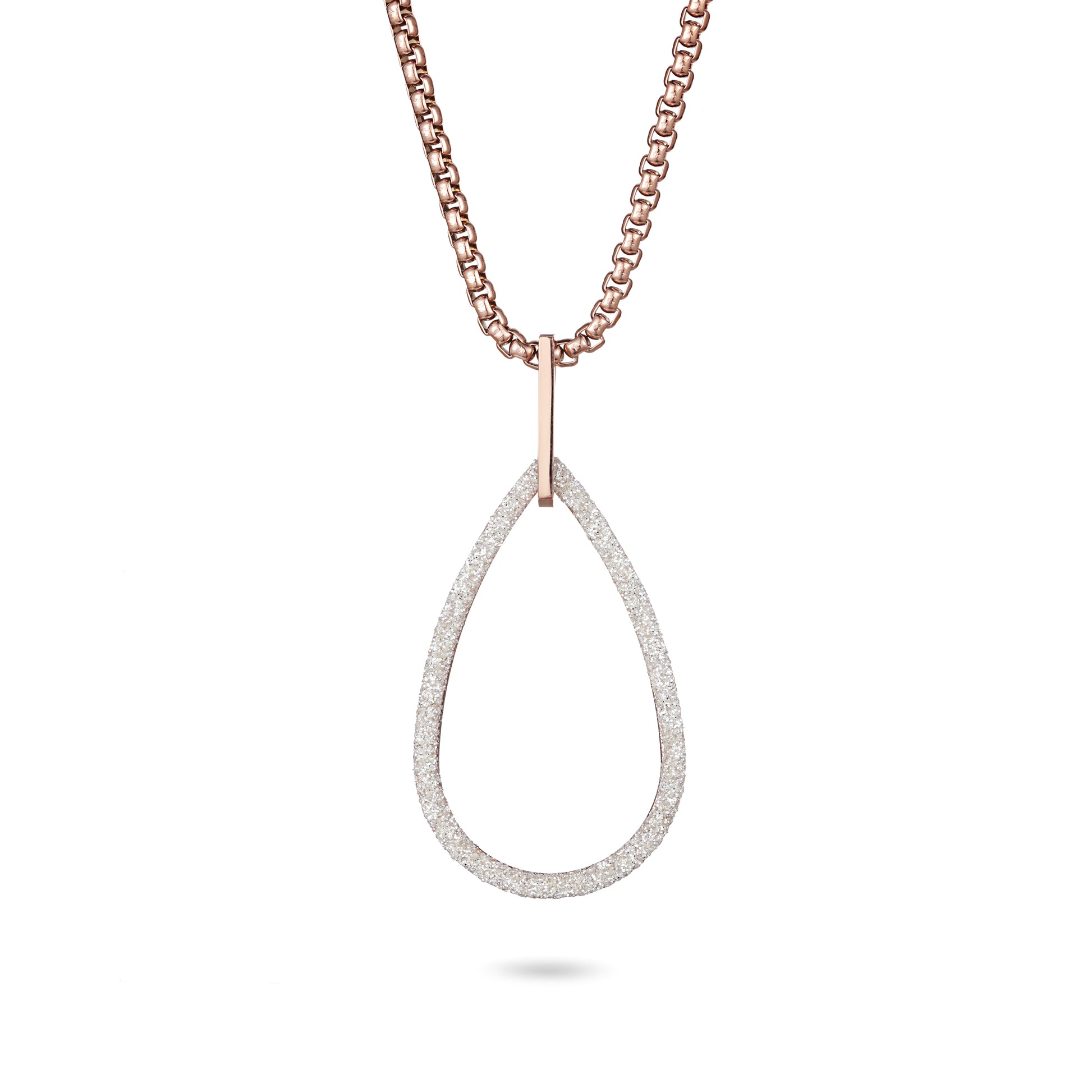 Women Pendant Necklace Sector Hoop - KINGKA Jewelry